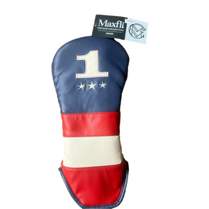 Maxfli Vintage Collection USA Red White and Blue Driver Golf Headcover